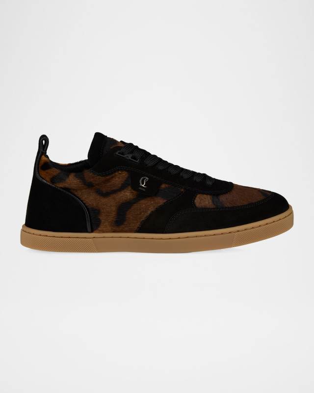 Tutti Rui Donna Red Sole Low-Top Sneakers
